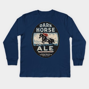 Dark Horse Ale Kids Long Sleeve T-Shirt